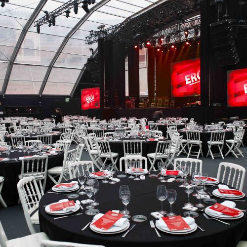 Portfolio producción evento preparado por INEVENTIO en Madrid